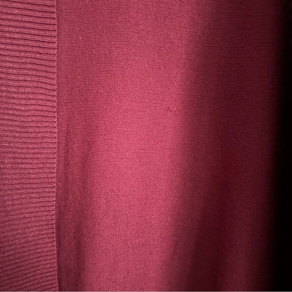 Debut burgundy red-purple super soft cardigan - Picture 5 of 7